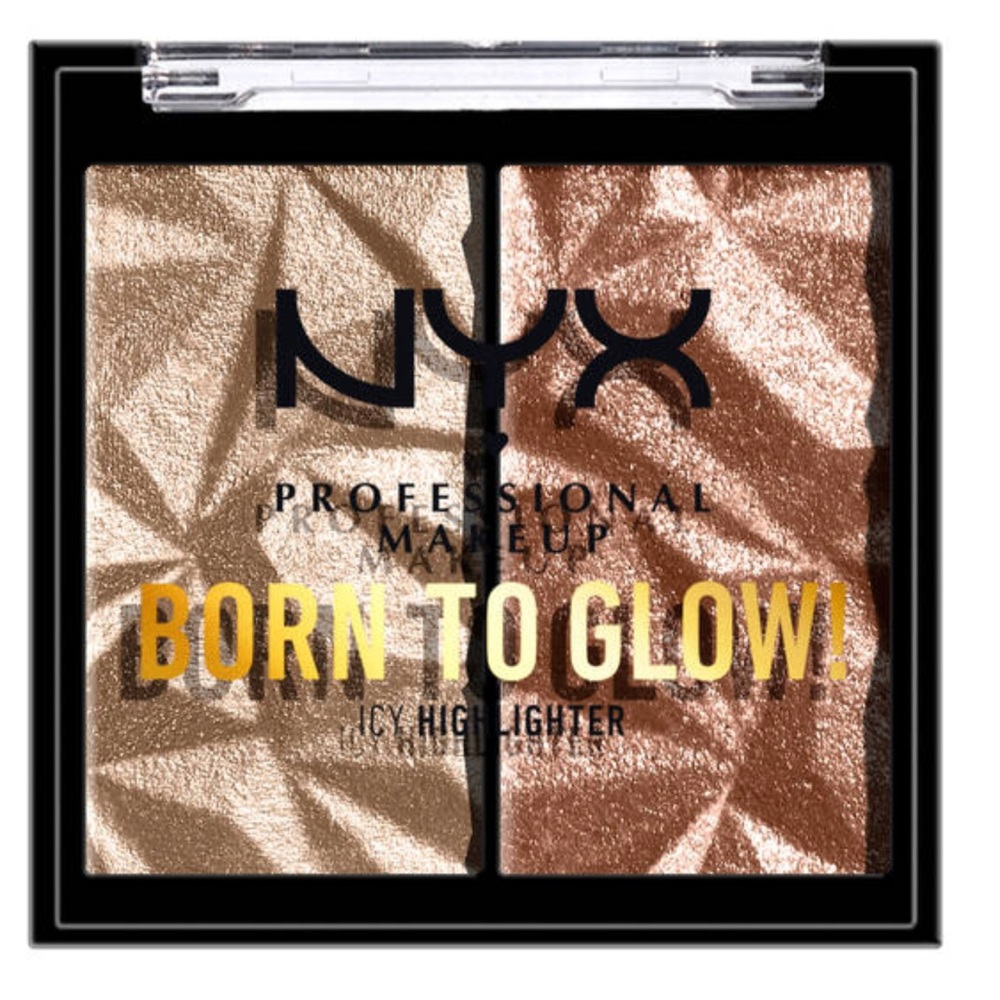 NEW-NYX- BORN TO GLOW” Highlighter Palette